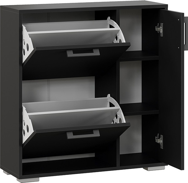 Изображение товара Тумба для обуви ТриЯ Тип 15 (антрацит)