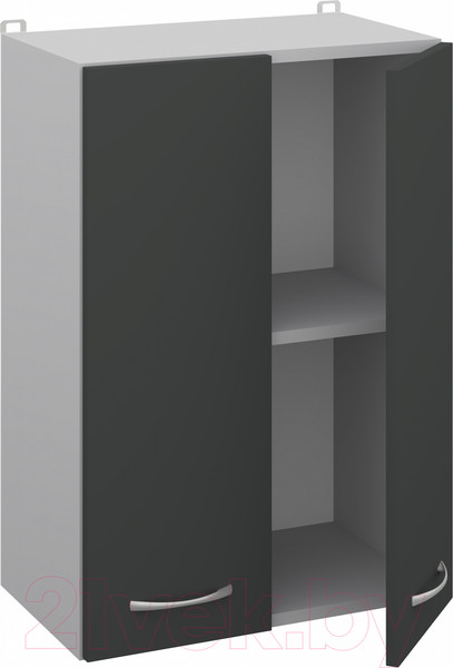 Изображение товара Шкаф навесной для кухни Кортекс-мебель Корнелия Лира ВШ50 (антрацит)