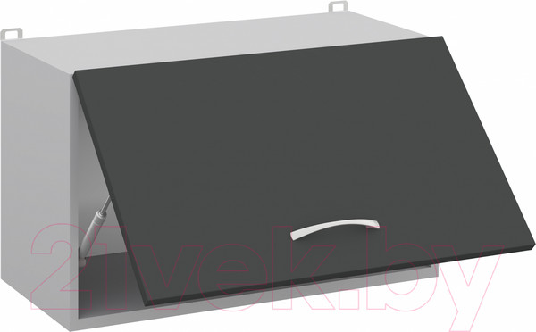 Изображение товара Шкаф под вытяжку Кортекс-мебель Корнелия Лира ВШГ60-1г-360 (антрацит)