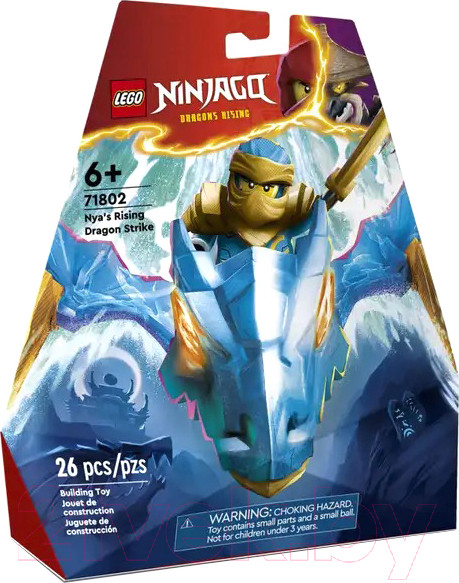 Изображение товара Конструктор Lego Ninjago Удар восходящего дракона Нии / 71802