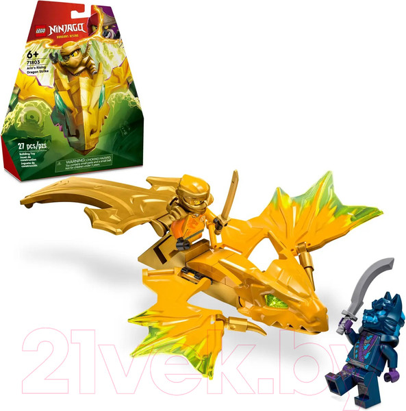 Изображение товара Конструктор Lego Ninjago Удар восходящего дракона Арин / 71803 