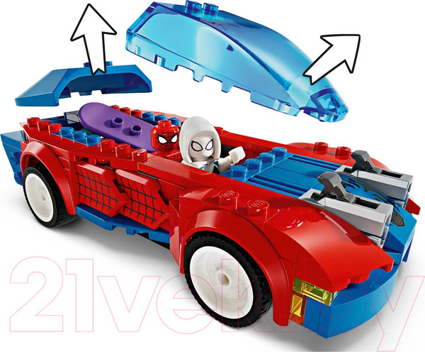 Изображение товара Конструктор Lego Super Heroes Автомобиль Человека-Паука и Зеленый гоблин Венома (76279)