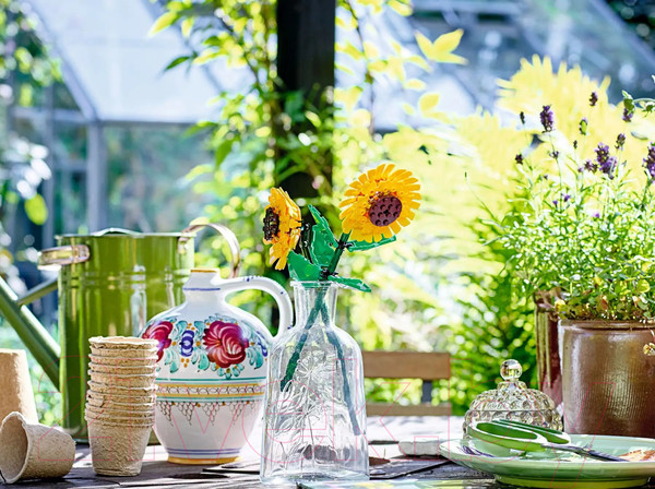 Изображение товара Конструктор Lego Icons Подсолнухи / 40524 