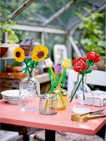 Изображение товара Конструктор Lego Icons Подсолнухи / 40524 