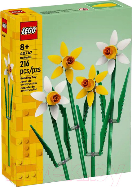 Изображение товара Конструктор Lego Icons Нарциссы / 40747 