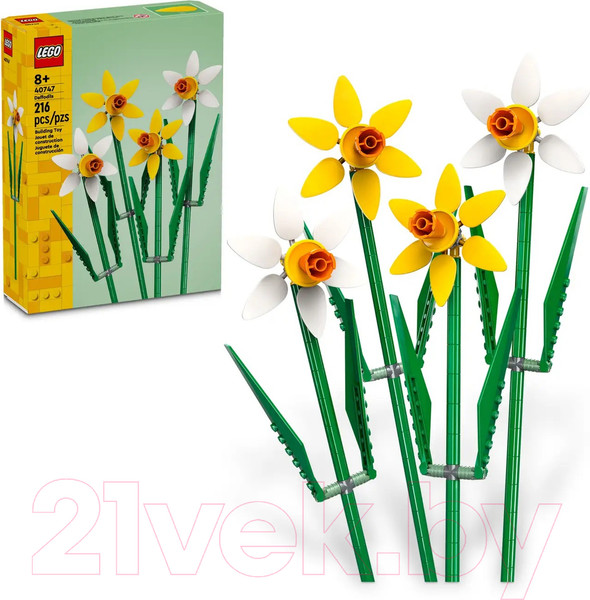 Изображение товара Конструктор Lego Icons Нарциссы / 40747 