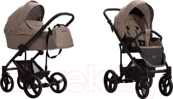 Изображение товара Детская универсальная коляска Bebetto Magnum Light 2 в 1  (01/черная рама)