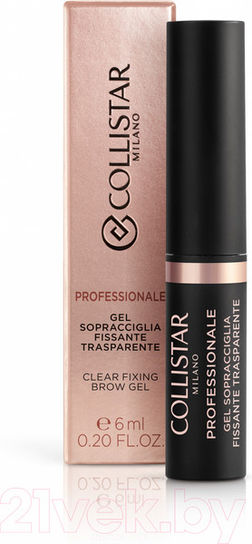 Изображение товара Гель для бровей Collistar Professionale Clear Fixing Brow Gel (6.5мл)