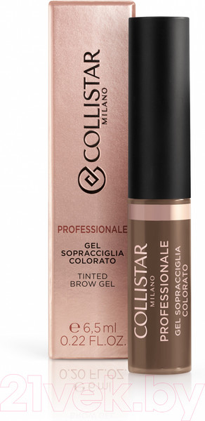 Изображение товара Гель для бровей Collistar Professionale Tinted Brow Gel тон 3 Bruno (6.5мл)
