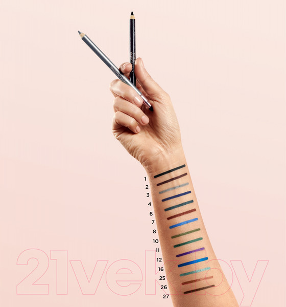 Изображение товара Карандаш для глаз Collistar Professionale Eye Pencil Long-Lasting Waterproof тон 27 (1.2мл, Borgogna)