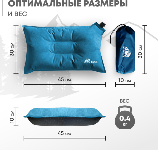 Изображение товара Подушка туристическая RSP Outdoor Sweet / P-SW-B (синий)