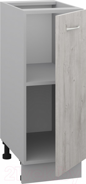 Изображение товара Шкаф-стол кухонный Кортекс-мебель Корнелия Лира НШ30р без столешницы (дуб монтерей)