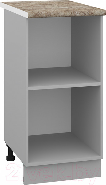 Изображение товара Шкаф-стол кухонный Кортекс-мебель Корнелия Лира НШ40р (ателье светлый/мадрид)