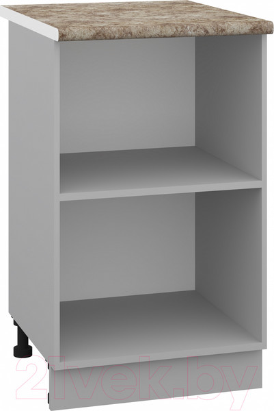 Изображение товара Шкаф-стол кухонный Кортекс-мебель Корнелия Лира НШ50р (антрацит/мадрид)