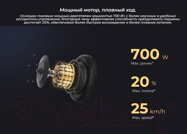 Изображение товара Электросамокат Navee V50 Electric Scooter NKT2211-A25 (серый)