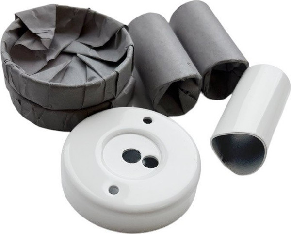 Изображение товара Полотенцесушитель электрический Roxen Santi BK-109AW-8T / 11030-4385W (белый)