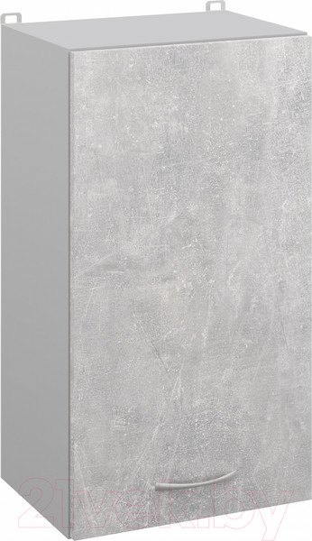 Изображение товара Шкаф навесной для кухни Кортекс-мебель Корнелия Лира ВШ40 (ателье светлый)