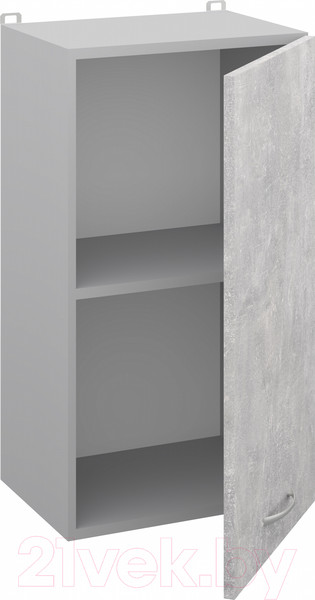 Изображение товара Шкаф навесной для кухни Кортекс-мебель Корнелия Лира ВШ40 (ателье светлый)