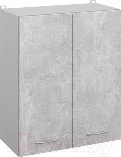 Изображение товара Шкаф навесной для кухни Кортекс-мебель Корнелия Лира ВШ60с (ателье светлый)