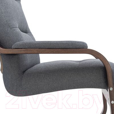 Изображение товара Кресло-качалка Импэкс Leset Оскар (орех текстура/Malmo 95)