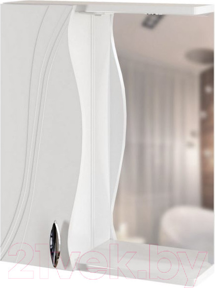 Изображение товара Шкаф с зеркалом для ванной Mixline Лима 55 L 551705 (с подсветкой)