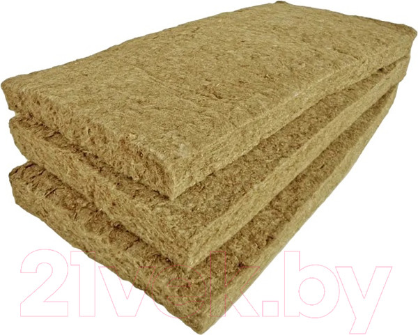 Изображение товара Плита теплоизоляционная АКОТЕРМ Лен 1000х600х50 (упаковка)