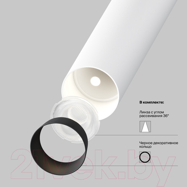 Изображение товара Потолочный светильник Maytoni Pendant P141RS-L125-6W3K-W