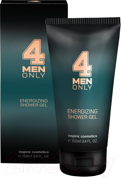 Изображение товара Гель для душа Inspira Energizing Hair & Body Wash Тонизирующий (150мл)