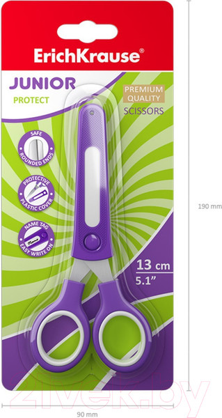 Изображение товара Ножницы канцелярские Erich Krause Junior Protect / 58196