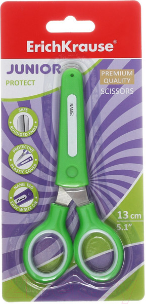 Изображение товара Ножницы канцелярские Erich Krause Junior Protect / 58196