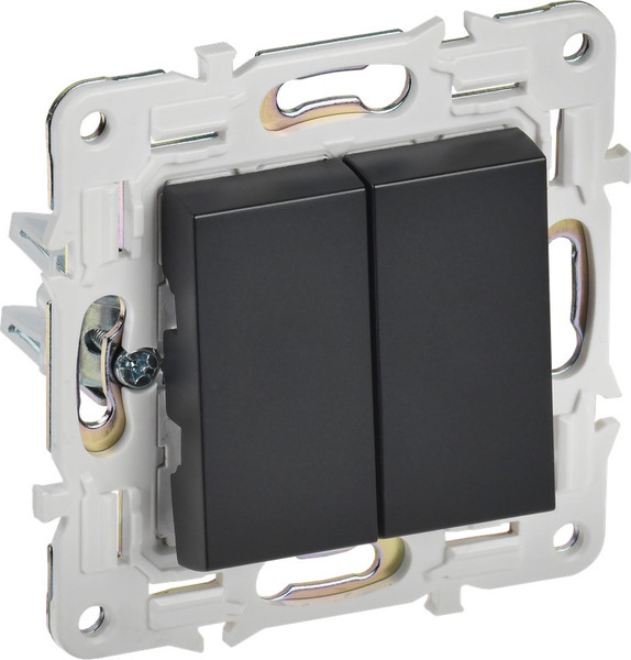 Изображение товара Выключатель IEK Skandy SK-V22-0-10-K02 (черный)