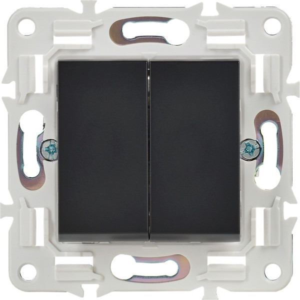 Изображение товара Выключатель IEK Skandy SK-V22-0-10-K02 (черный)