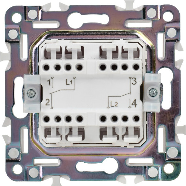 Изображение товара Выключатель IEK Skandy SK-V22-0-10-K02 (черный)