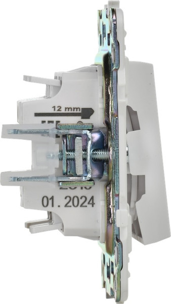 Изображение товара Выключатель IEK Skandy SK-V22-0-10-K01 (арктический белый)