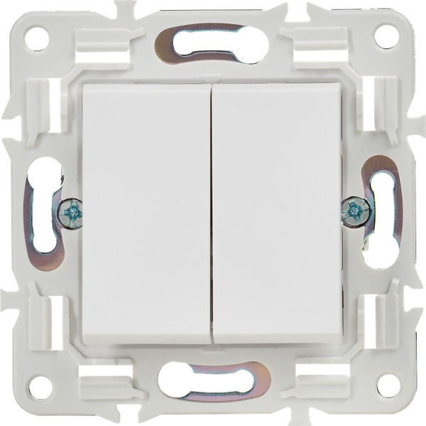 Изображение товара Выключатель IEK Skandy SK-V22-0-10-K01 (арктический белый)