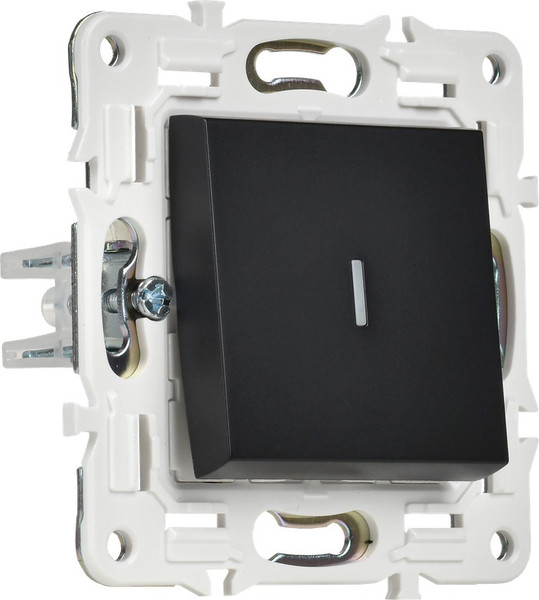 Изображение товара Выключатель IEK Skandy SK-V10-1-10-K02 (черный)