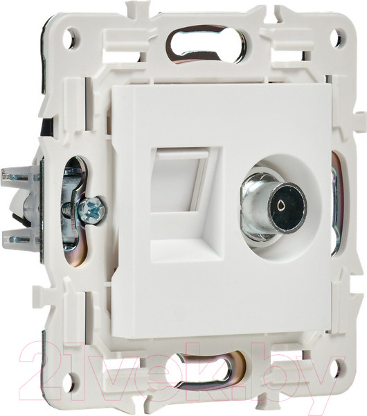 Изображение товара Розетка IEK Skandy SK-AK20-1-K01 (белый)