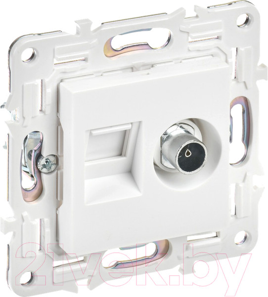 Изображение товара Розетка IEK Skandy SK-AK20-1-K01 (белый)