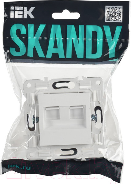 Изображение товара Розетка IEK Skandy SK-K20-1-K01 (белый)
