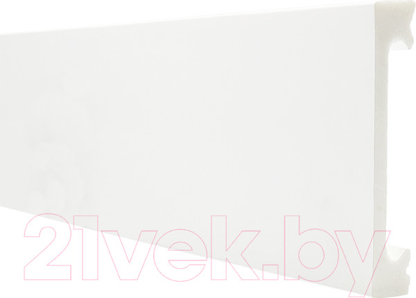 Изображение товара Плинтус Winart Quadratum Pro 80мм Белый матовый (2м)