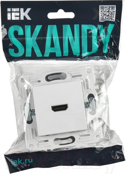 Изображение товара Розетка IEK Skandy SK-H10-K01 (белый)