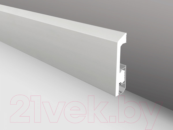 Изображение товара Плинтус КТМ-2000 Дюрополимер ПВБ80-419В (2м, шелк жемчужный)