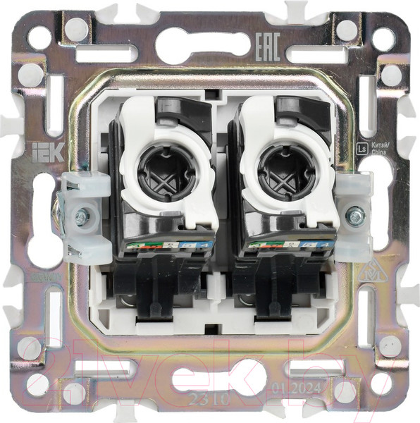 Изображение товара Розетка IEK Skandy SK-K20-1-K02 (черный)