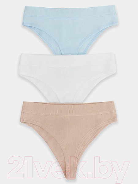 Изображение товара Комплект женских трусов Mark Formelle 412492-3 (р.102, персиковый румянец)