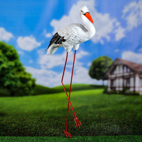 Изображение товара Фигурка для сада Хорошие сувениры Аист / 7640143