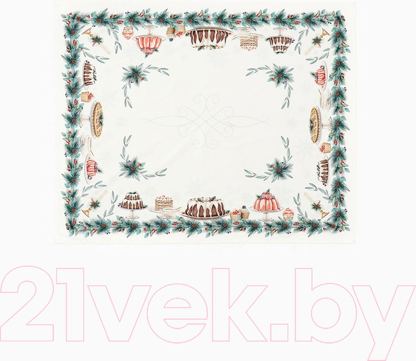 Изображение товара Скатерть Этель New Years Treat / 10554236