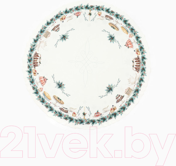 Изображение товара Скатерть Этель New Years Treat / 10554243