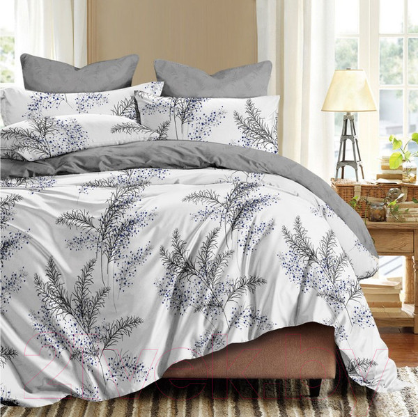 Изображение товара Комплект постельного белья Alleri Сатин Premium евро Max / СП-284