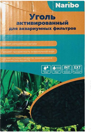 Изображение товара Наполнитель фильтра Naribo Уголь активированный NR-662630 (500г)