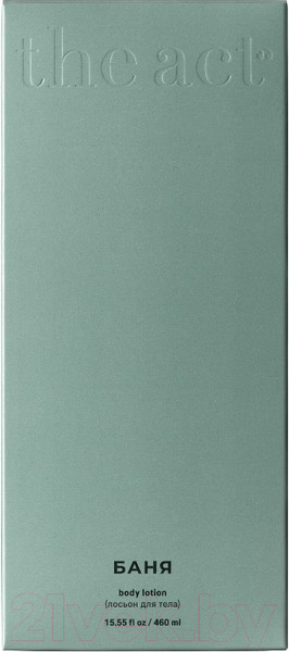 Изображение товара Лосьон для тела The Act Баня (460мл)